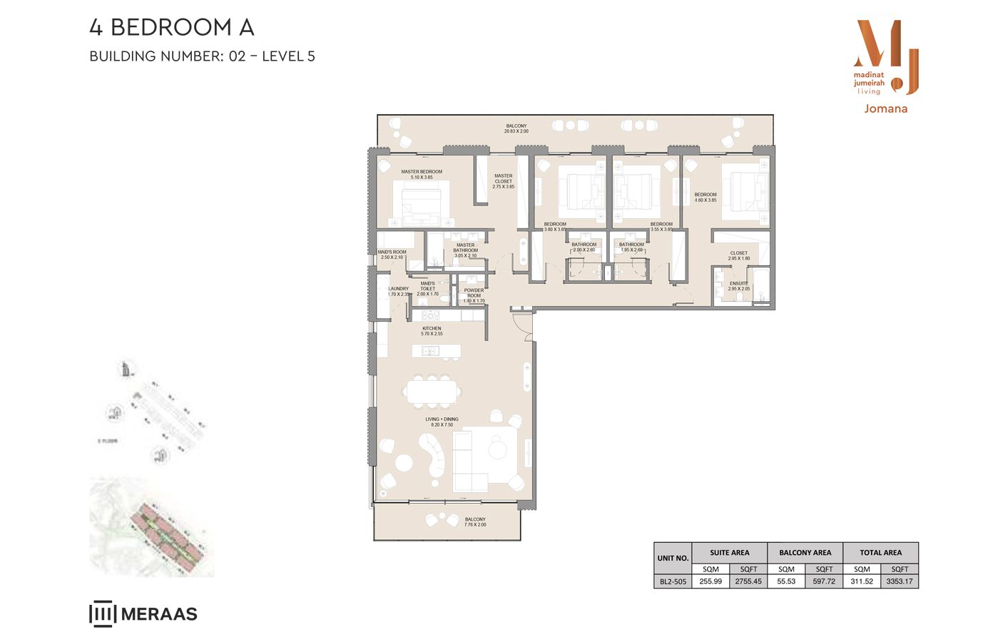 MJL Jomana Floor Plan