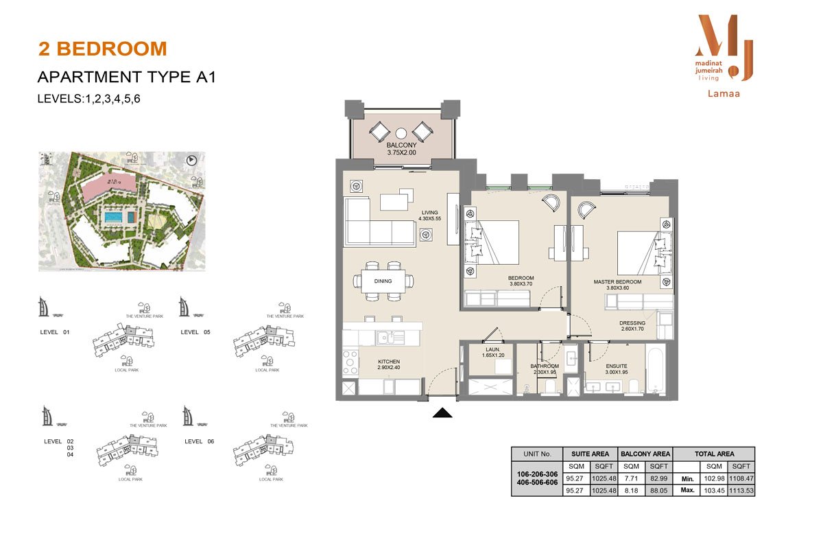 MJL Lamaa Floor Plan