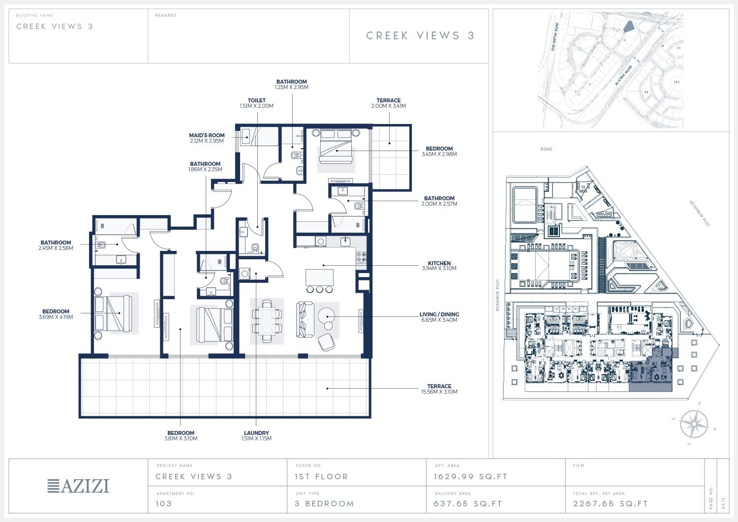Creek Views 3 Floor Plan