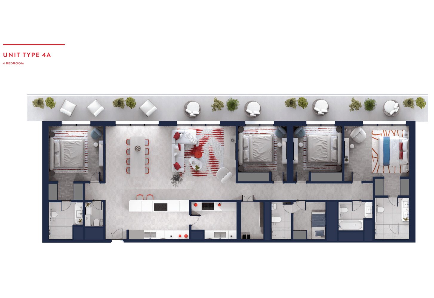 Rosso Bay Residences Floor Plan