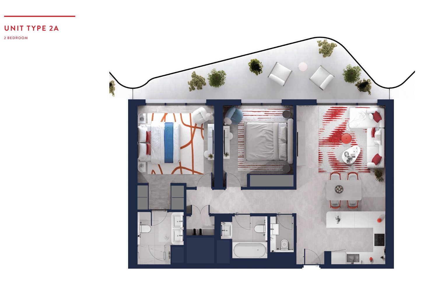 Rosso Bay Residences Floor Plan