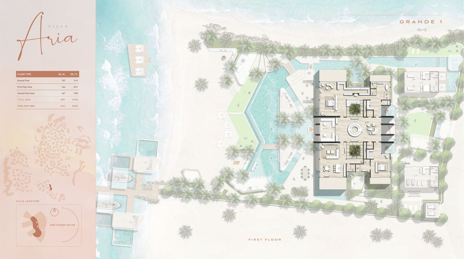 Amali Island Villas Floor Plan
