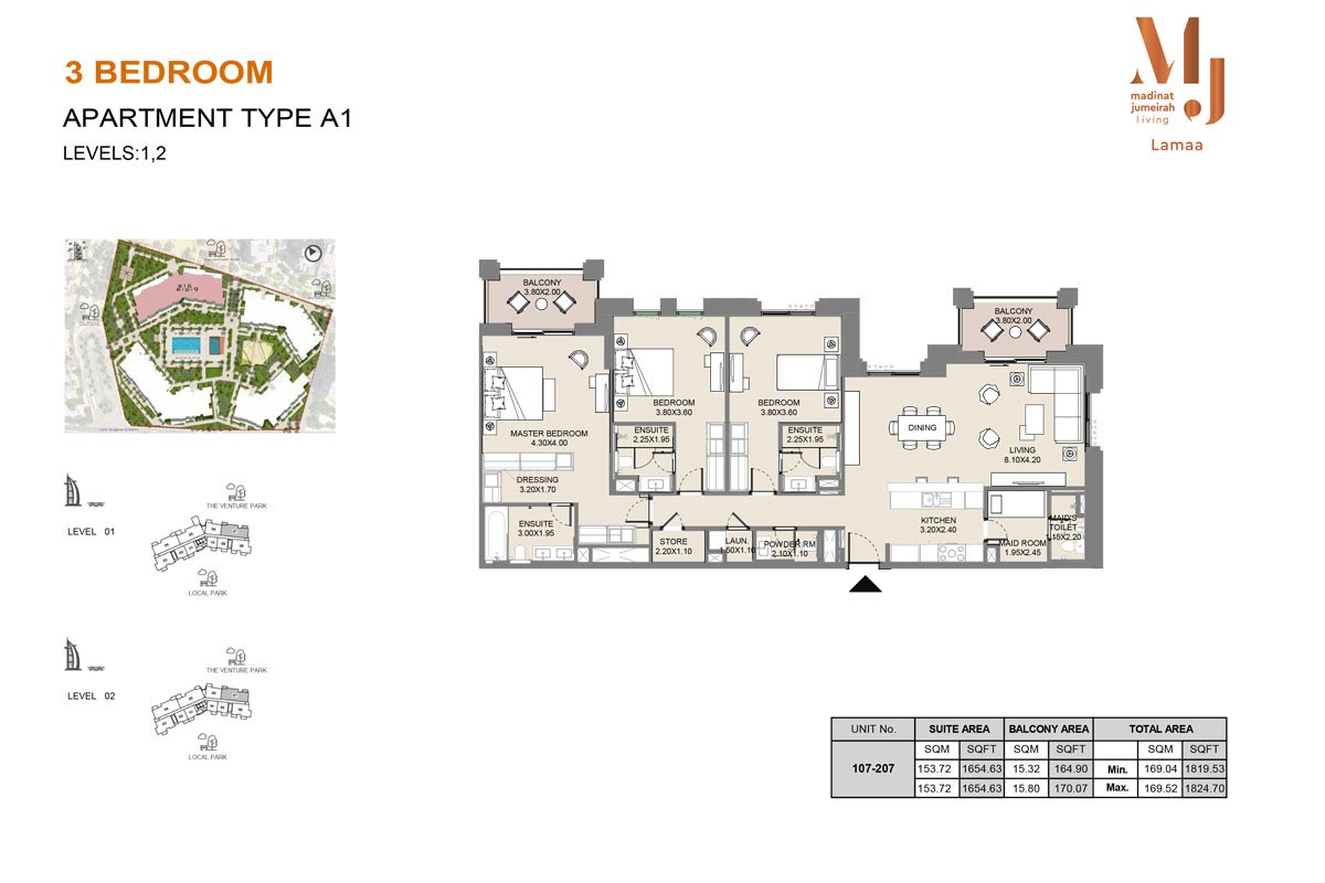 MJL Lamaa Floor Plan