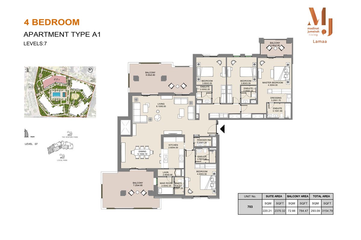MJL Lamaa Floor Plan