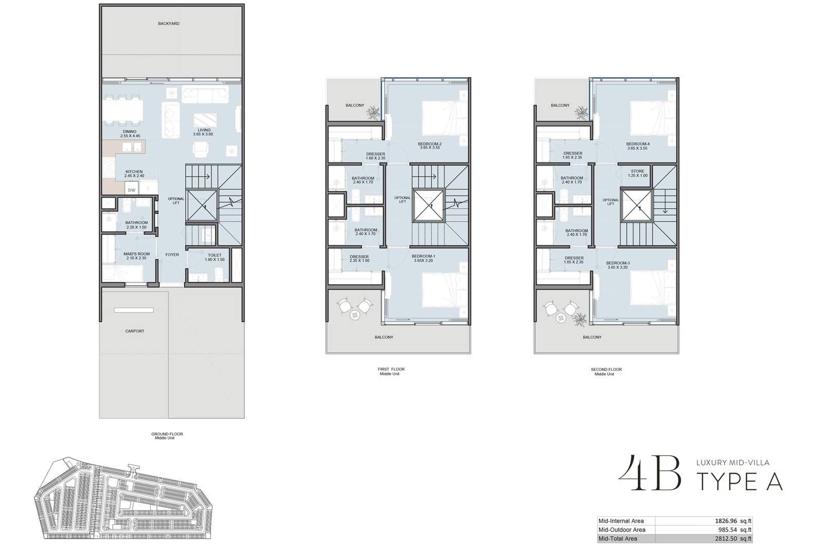 Taormina Village Phase 1 Floor Plan