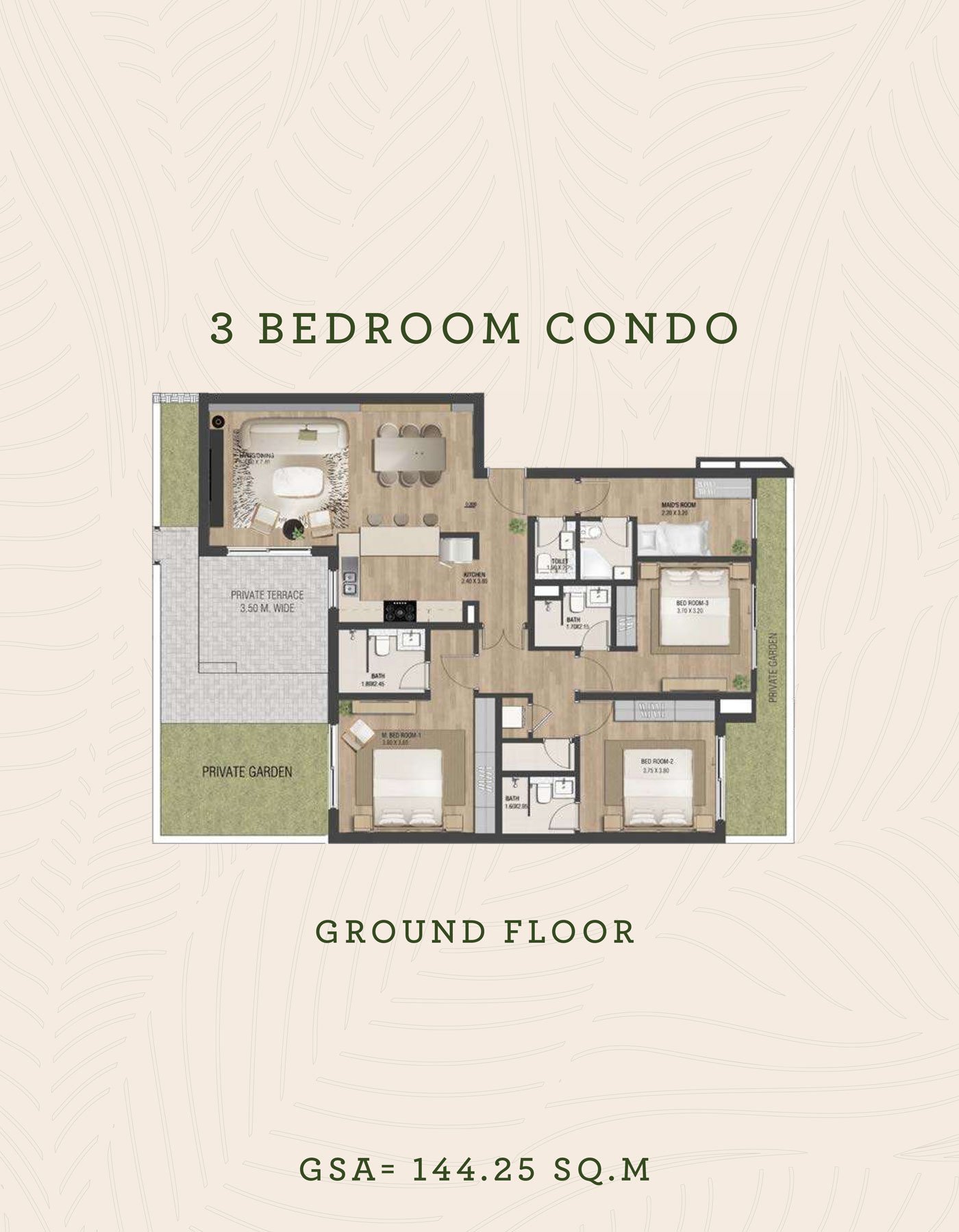 The Sustainable City Yas Island Floor Plan