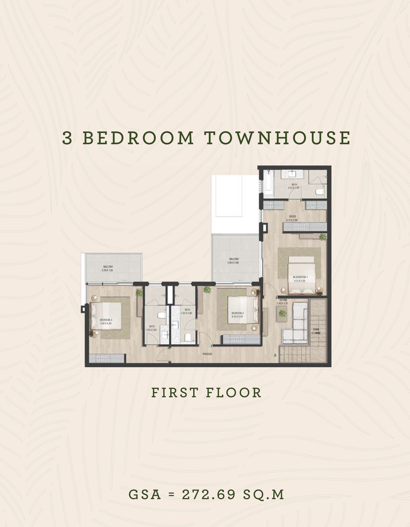 The Sustainable City Yas Island Floor Plan