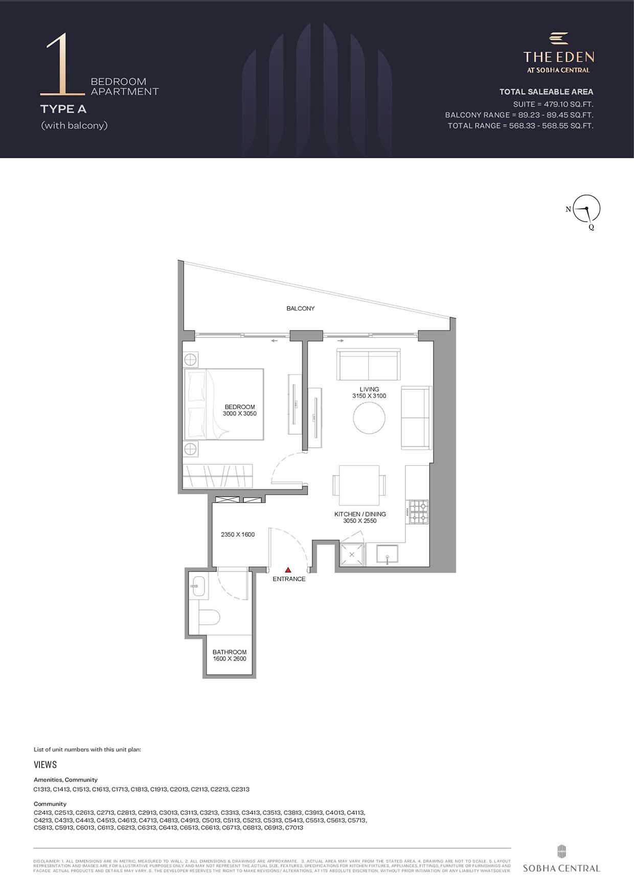 The Eden Floor Plan