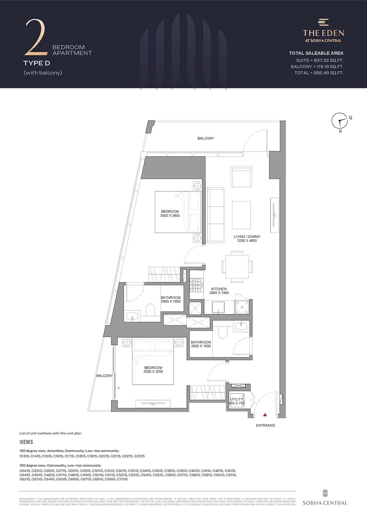 The Eden Floor Plan