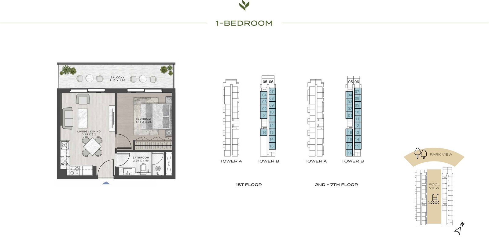 Evergreens at Damac Hills 2 Floor Plan