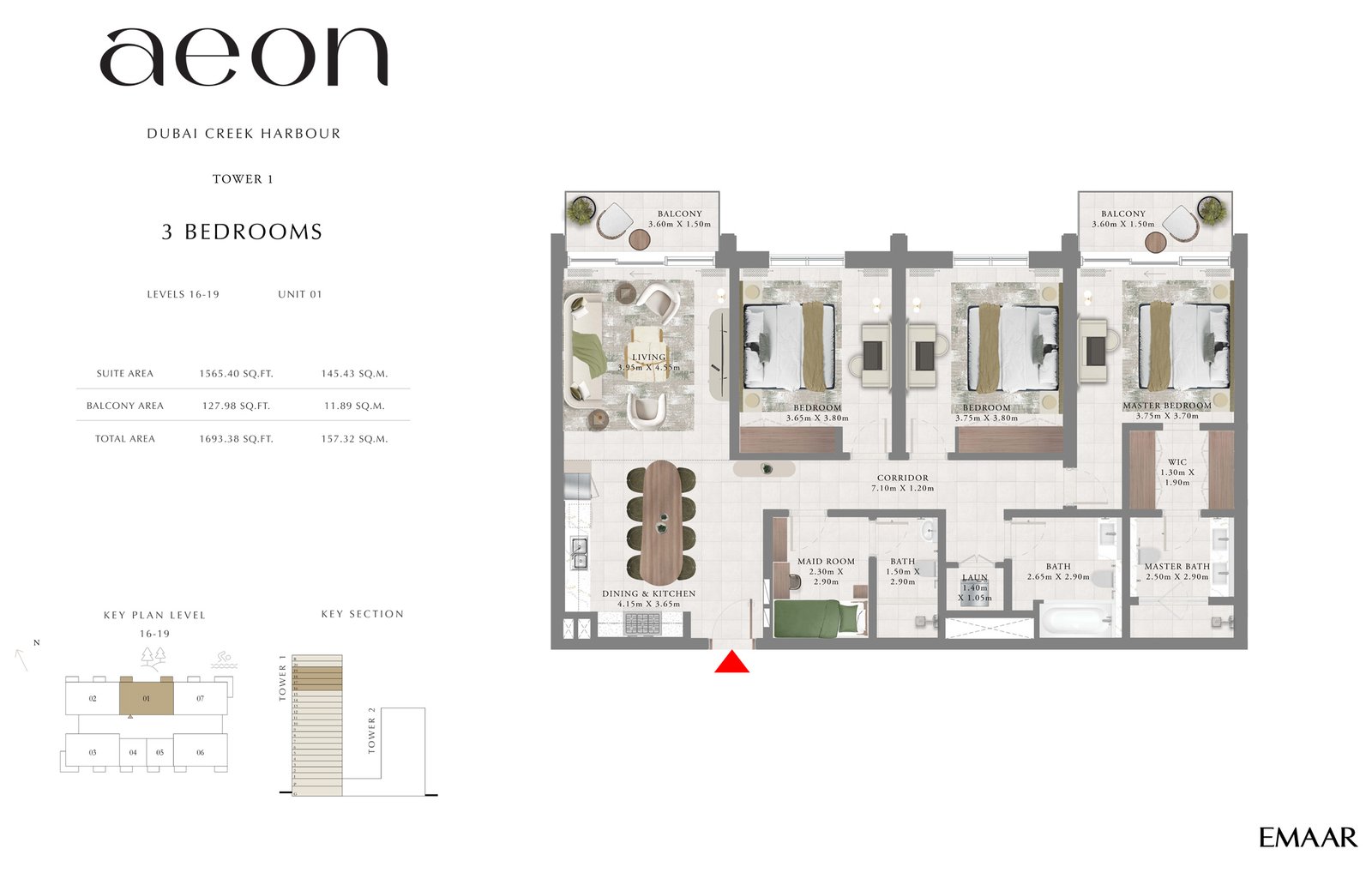 AEON by Emaar Floor Plan