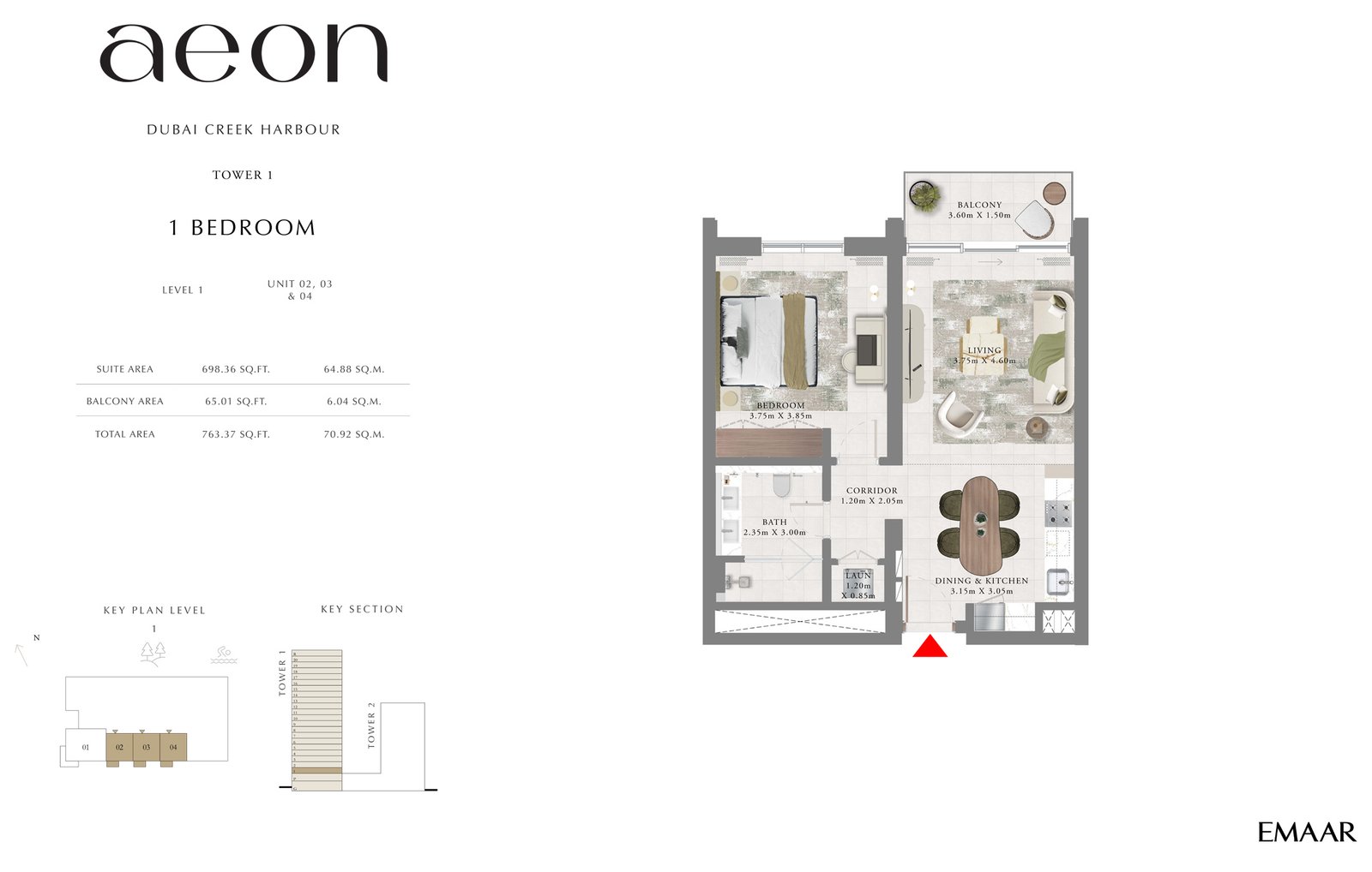AEON by Emaar Floor Plan