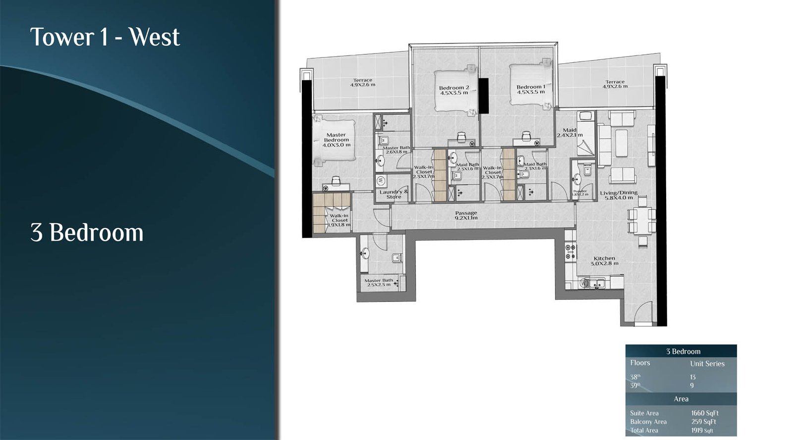 Skyhills Residences Floor Plan