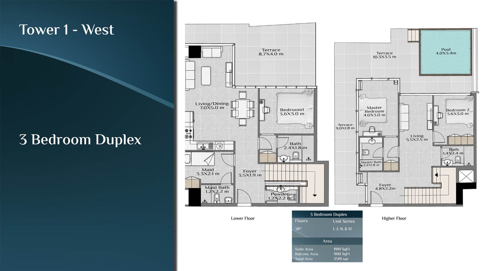 Skyhills Residences Floor Plan