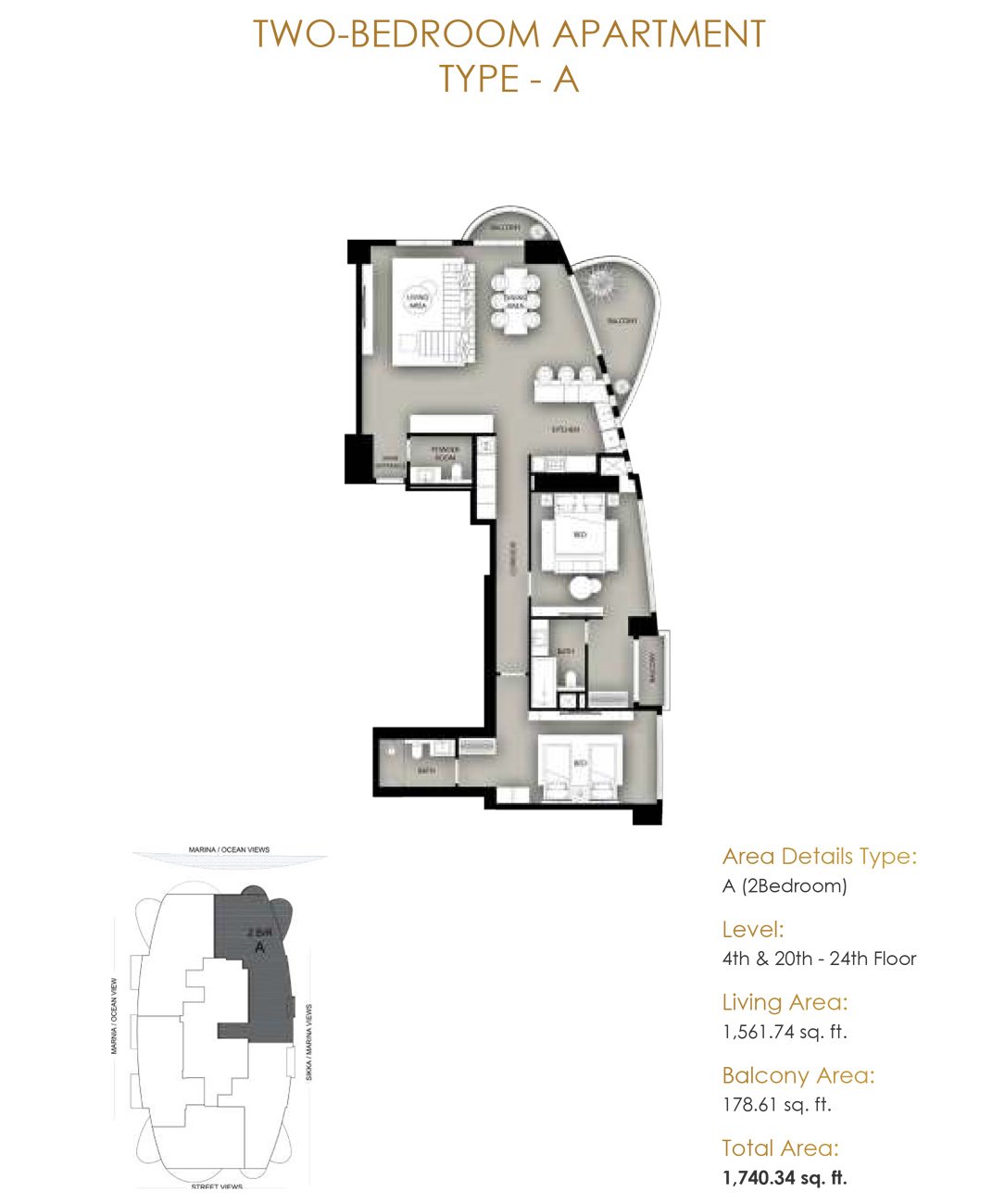 Condor Marina Star Floor Plan