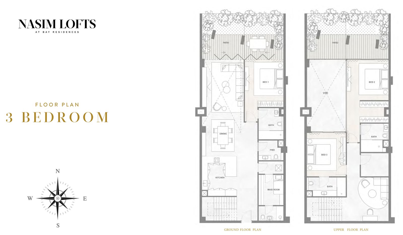 Nasim Lofts at Bay Residences Floor Plan