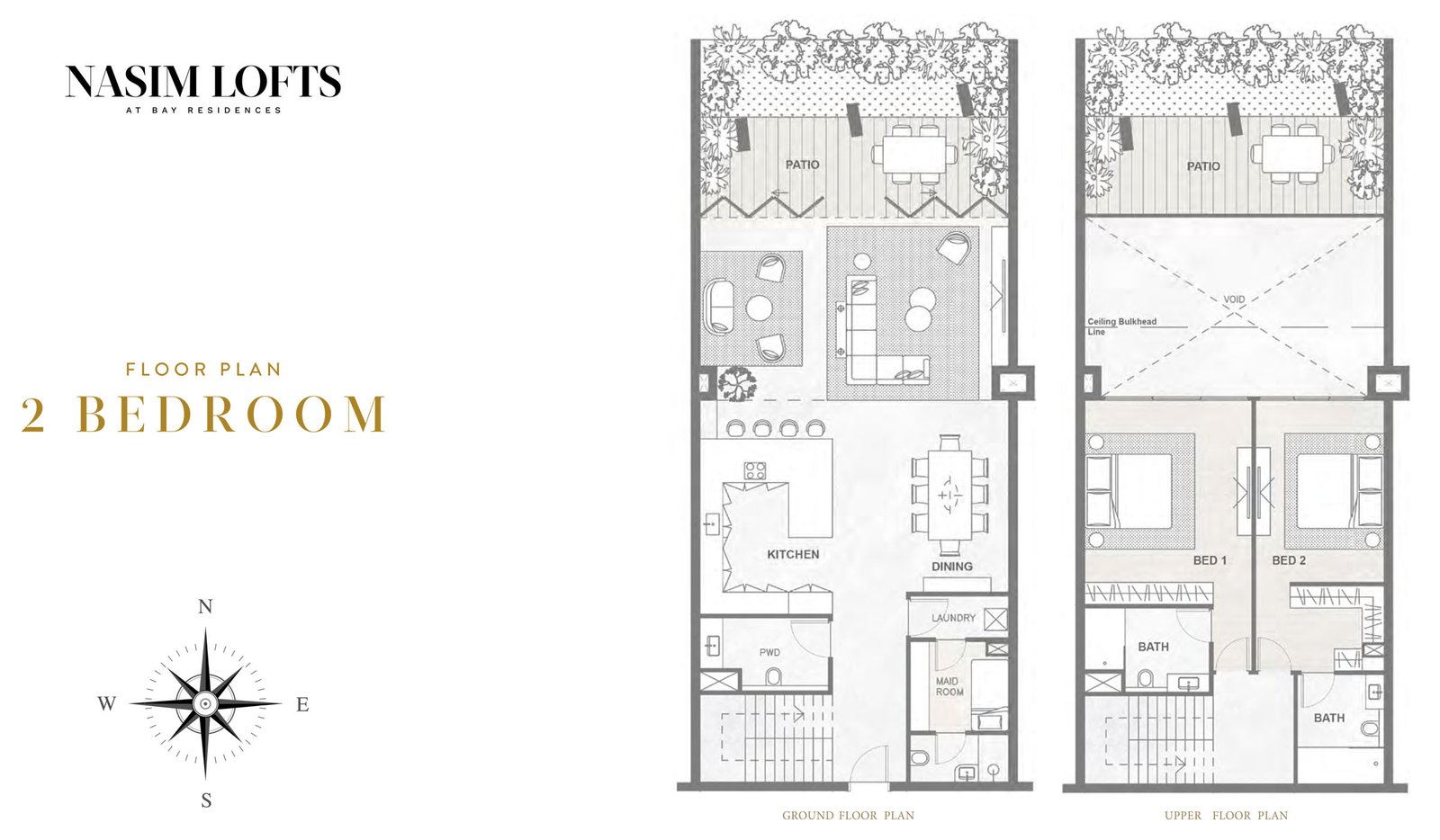 Nasim Lofts at Bay Residences Floor Plan