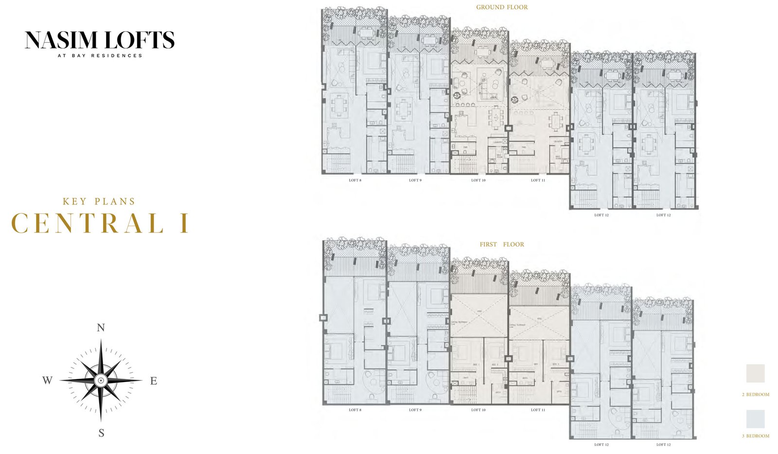 Nasim Lofts at Bay Residences Floor Plan