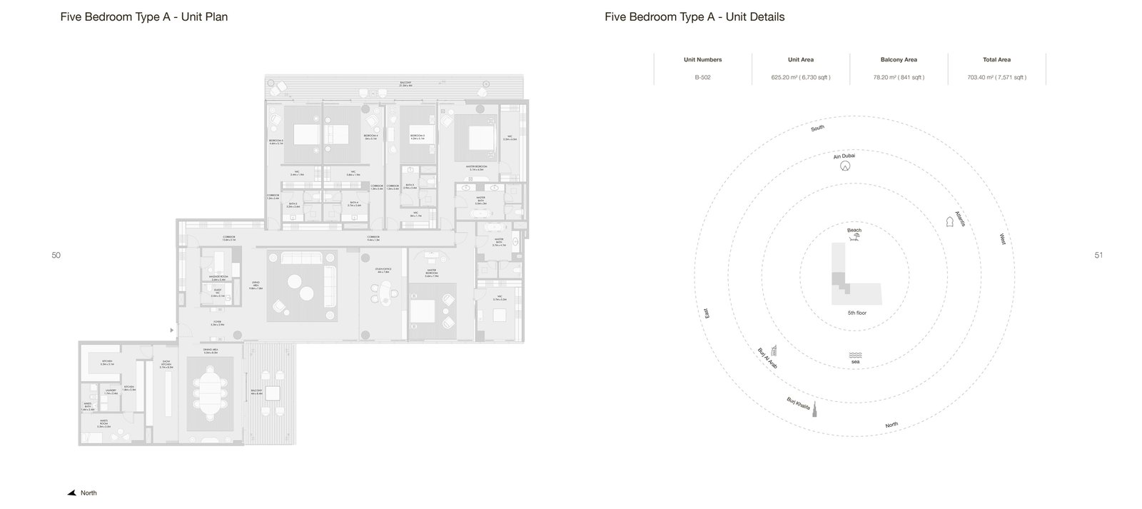 Armani Beach Residences Floor Plan