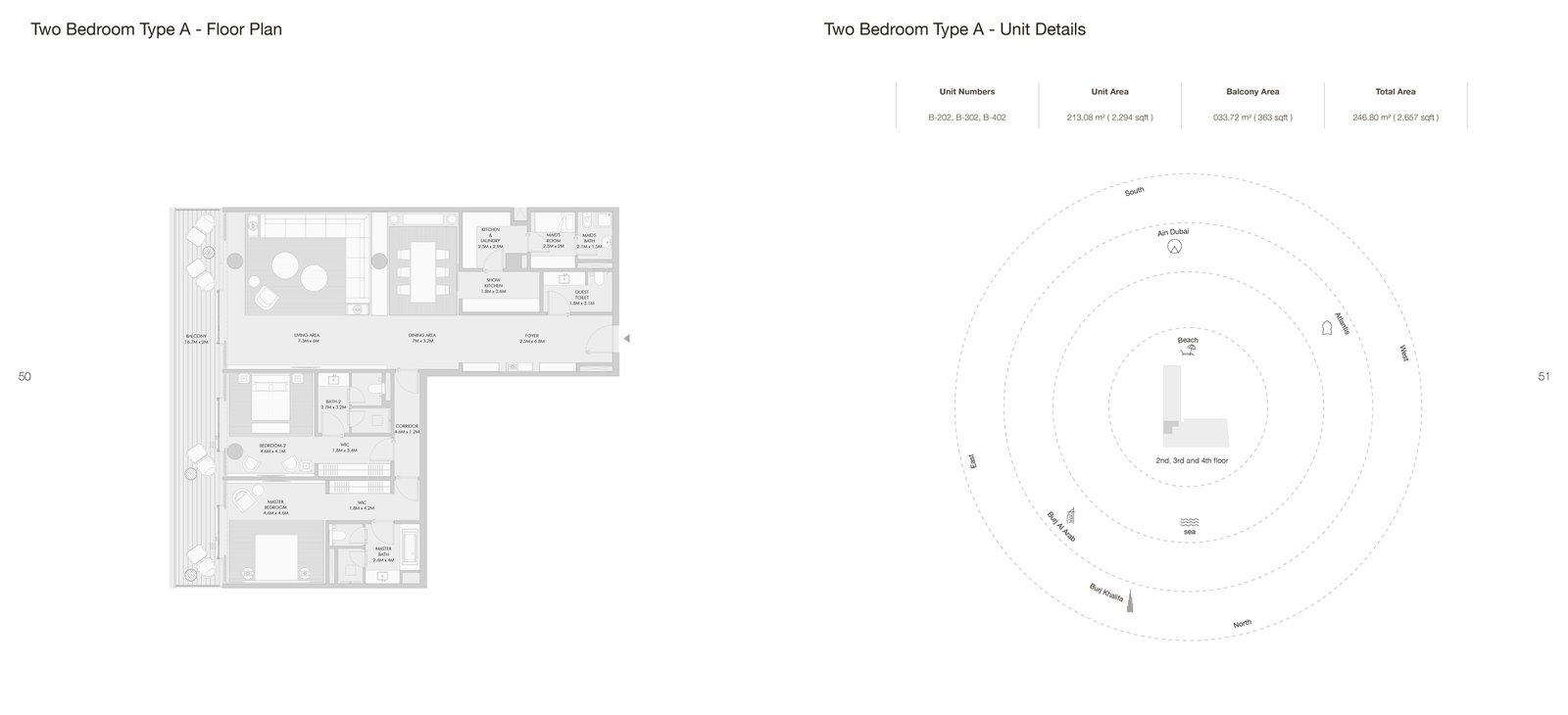 Armani Beach Residences Floor Plan
