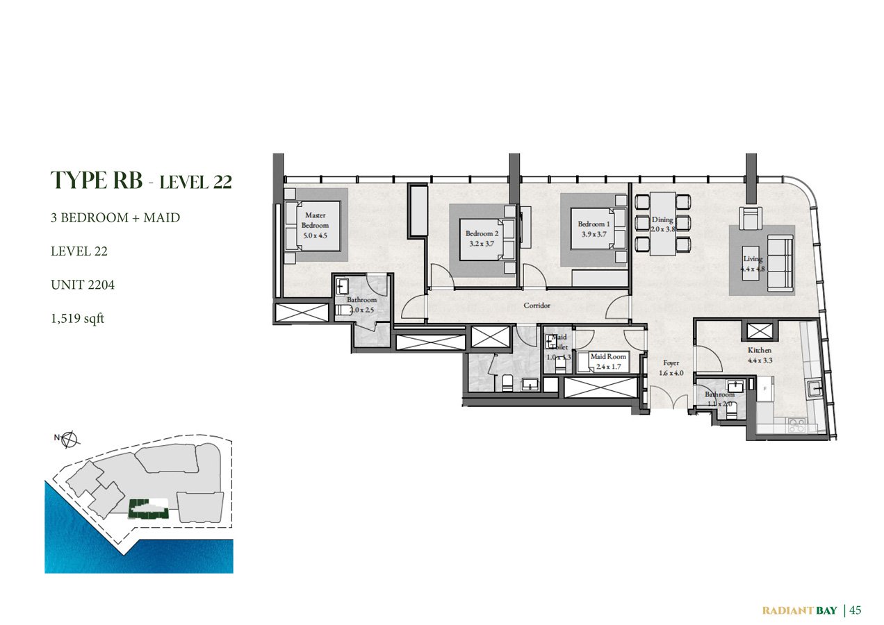 Radiant Bay Floor Plan