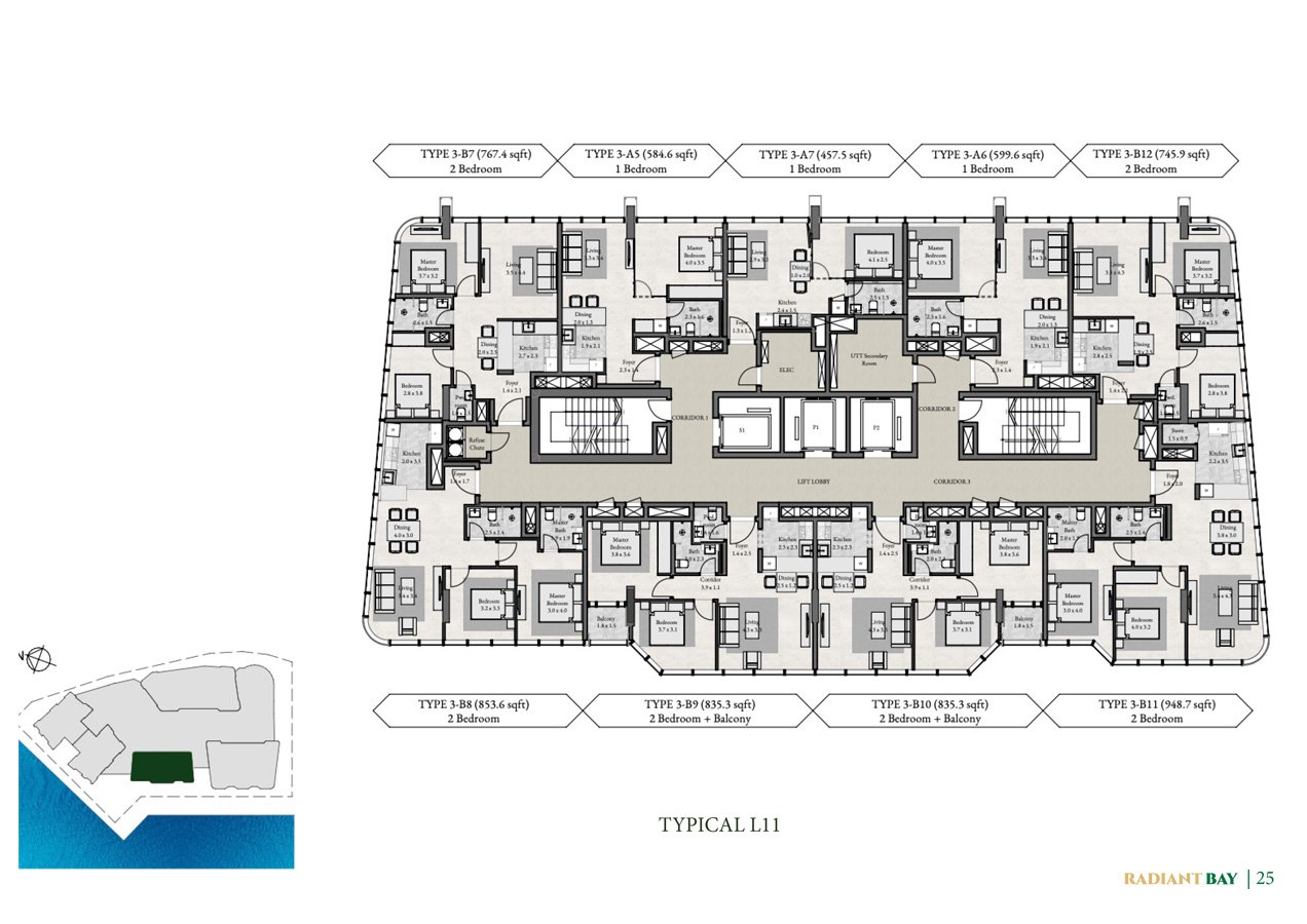 Radiant Bay Floor Plan