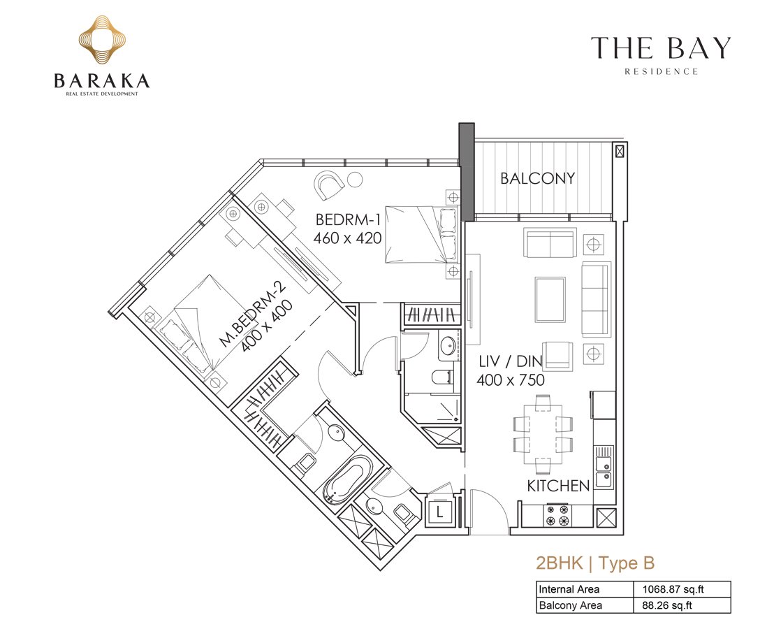 The Bay Residence Floor Plan