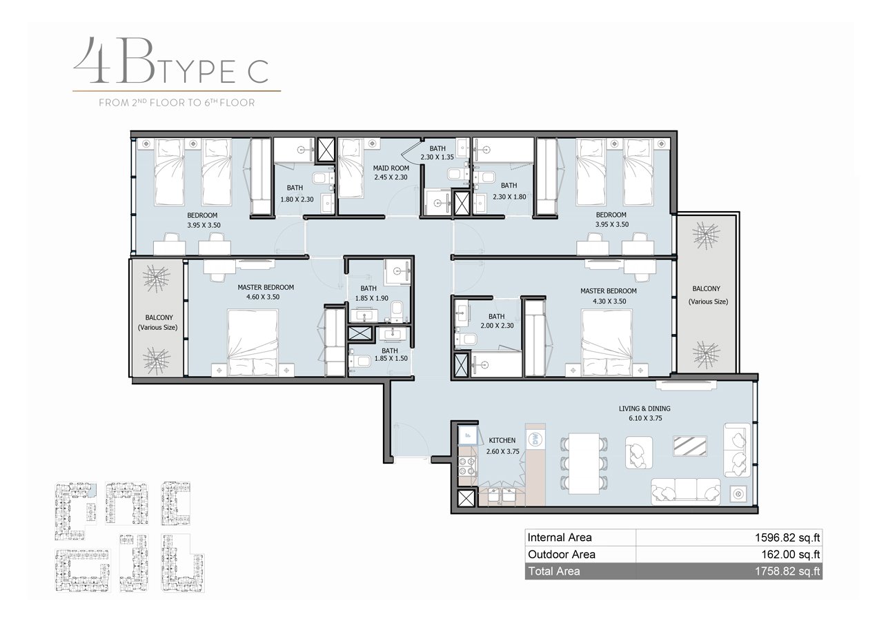 Royal Park Floor Plan