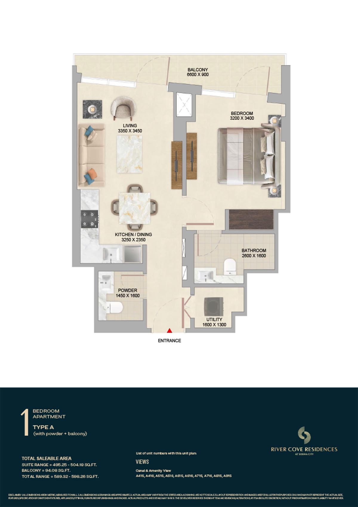 Sobha City Abu Dhabi Floor Plan