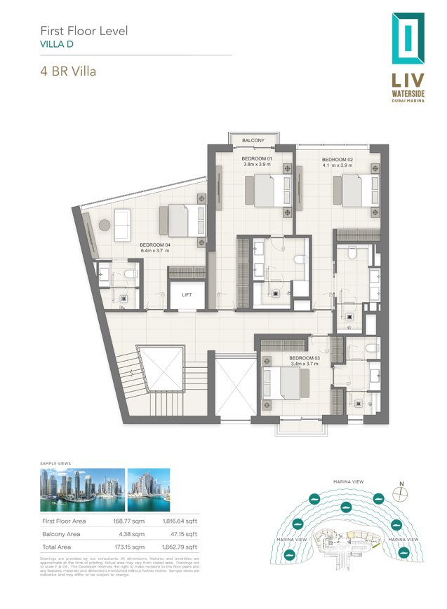 LIV Waterside Floor Plan
