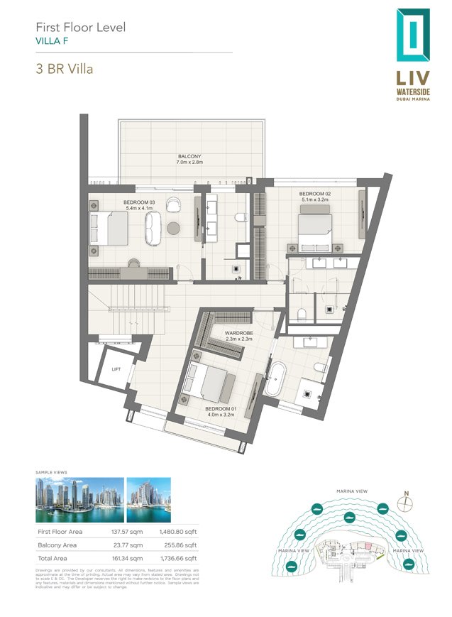 LIV Waterside Floor Plan