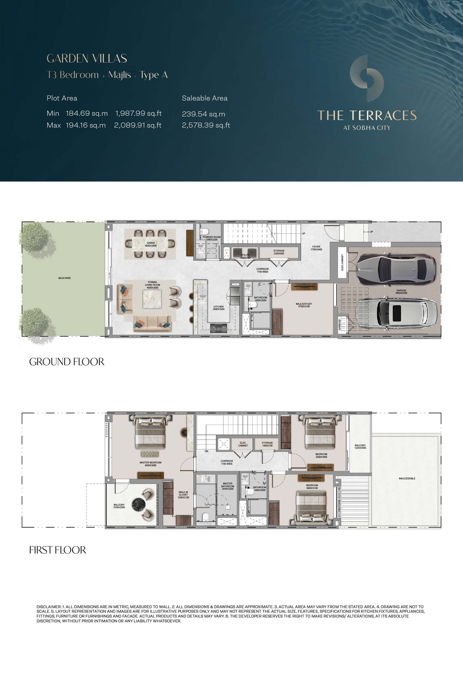 Sobha City Abu Dhabi Floor Plan