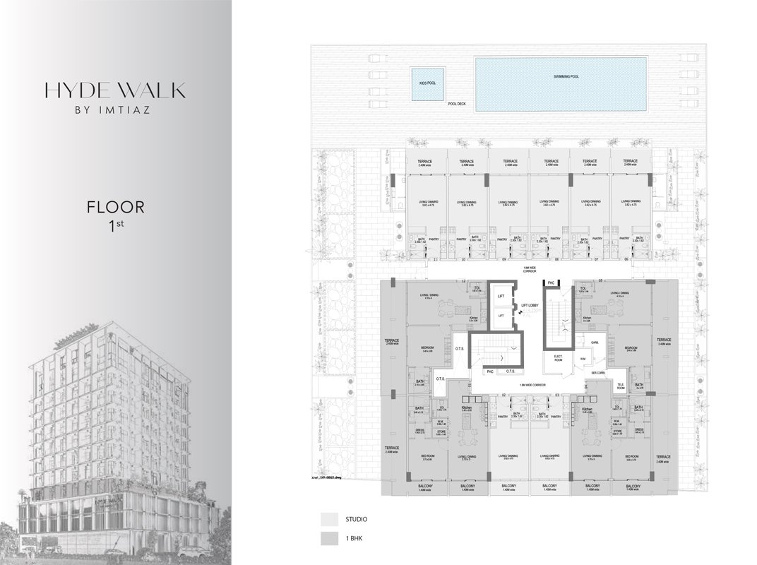 Hyde Walk Residence Apartment Floor Plan