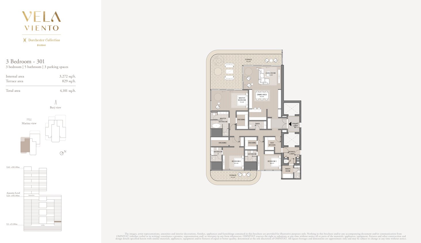 Vela Viento Floor Plan