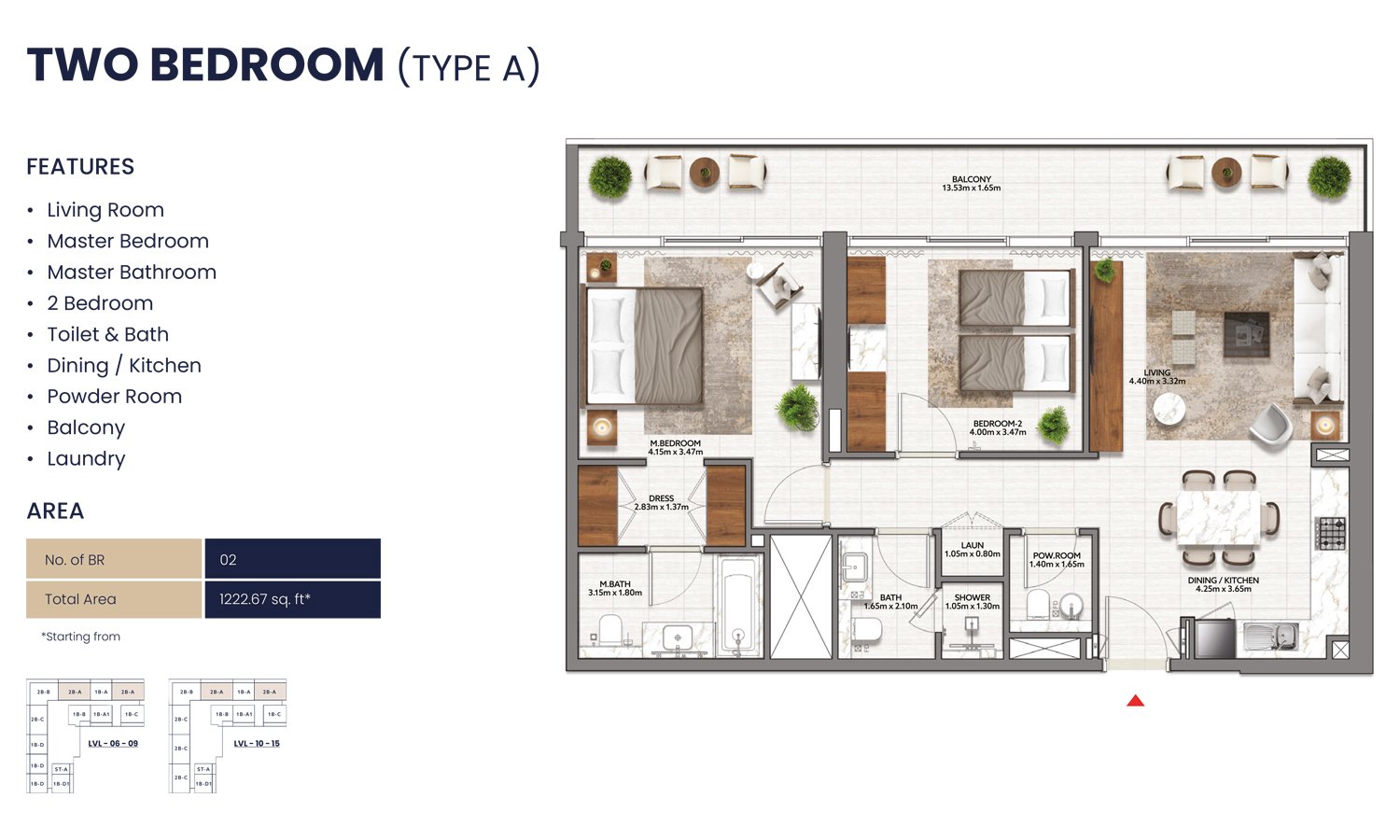 Mallside Residence Floor Plan