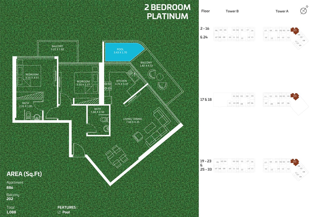 Danube Sportz Floor Plan