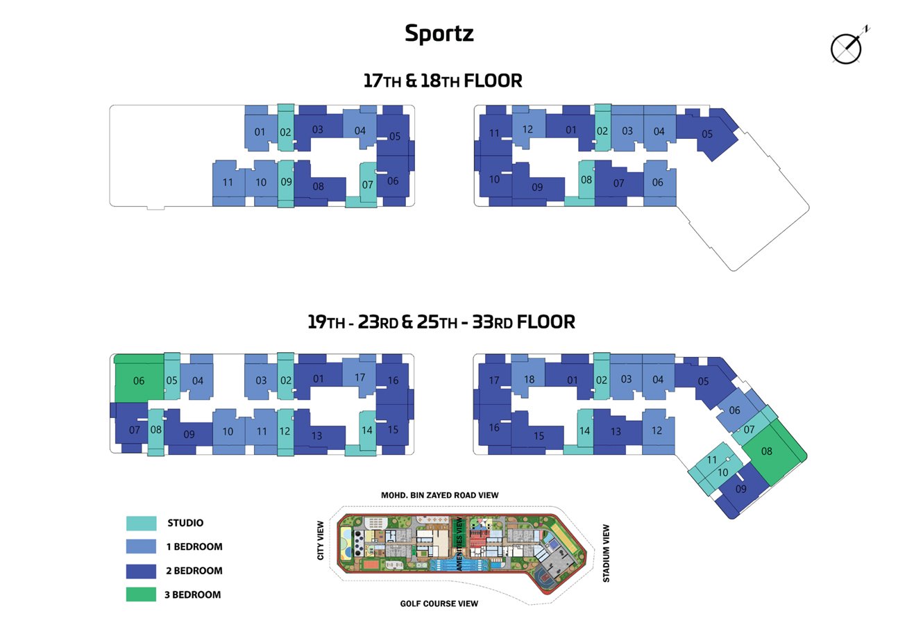 Danube Sportz Floor Plan