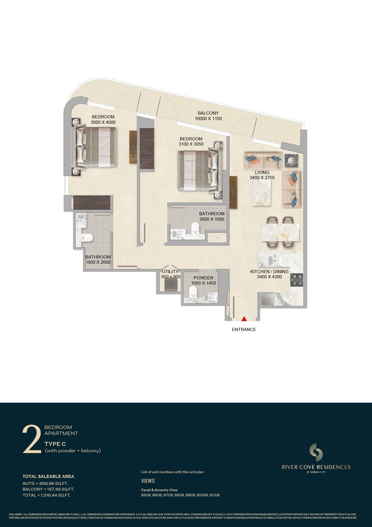 River Cove Residences Floor Plan