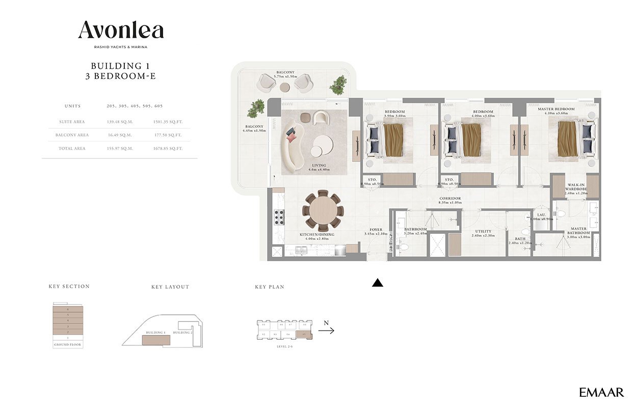 Emaar Avonlea Floor Plan