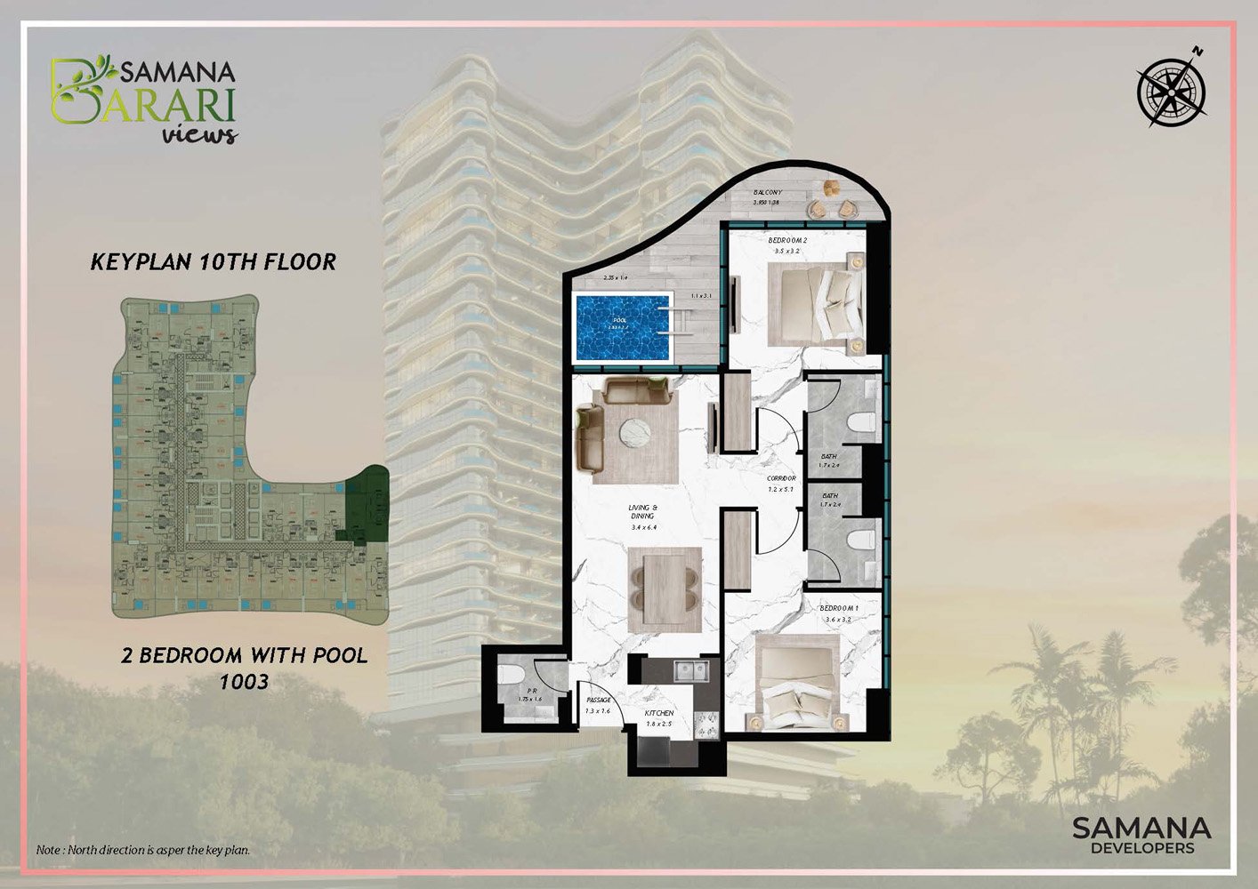 Samana Barari Views Floor Plan