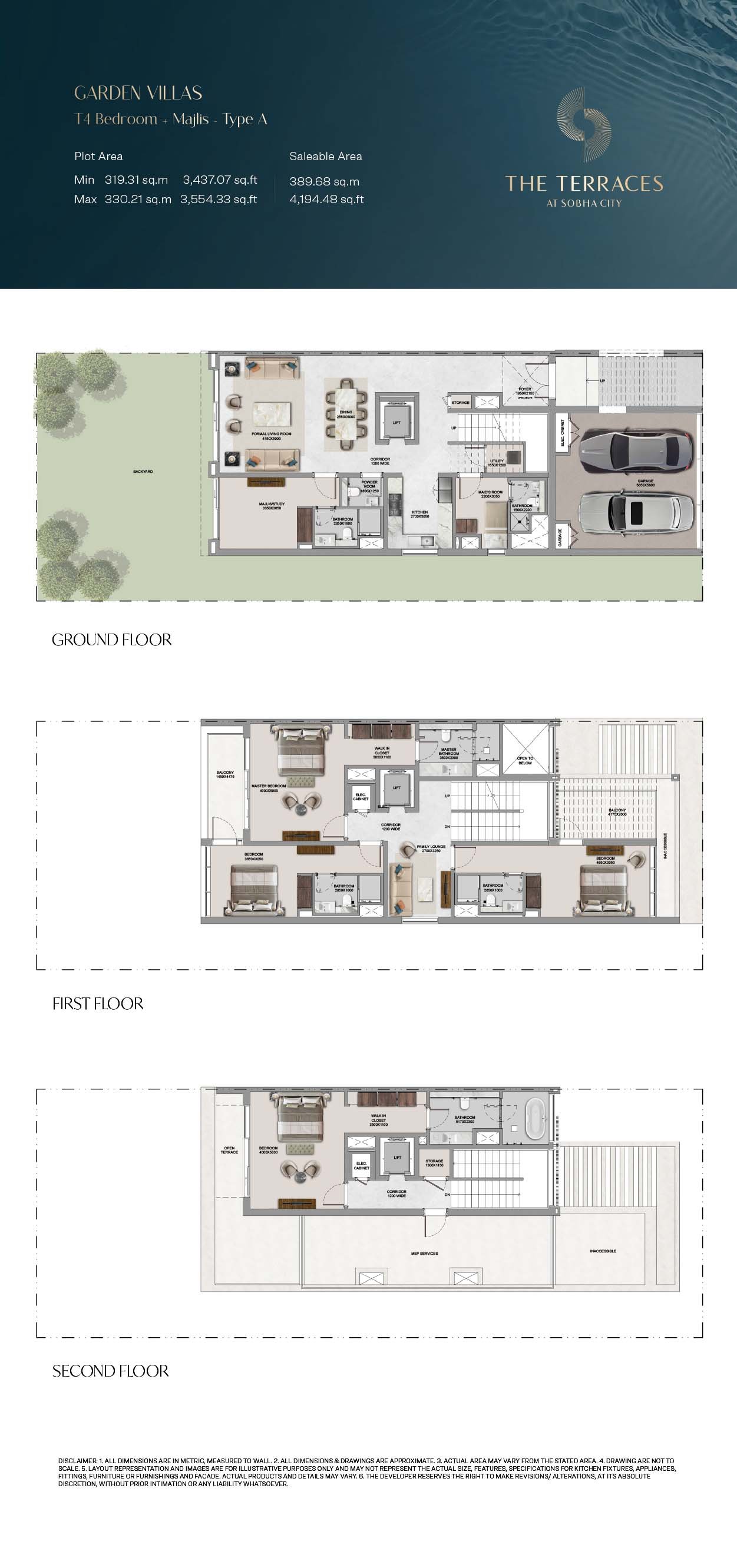 The Terraces Floor Plan