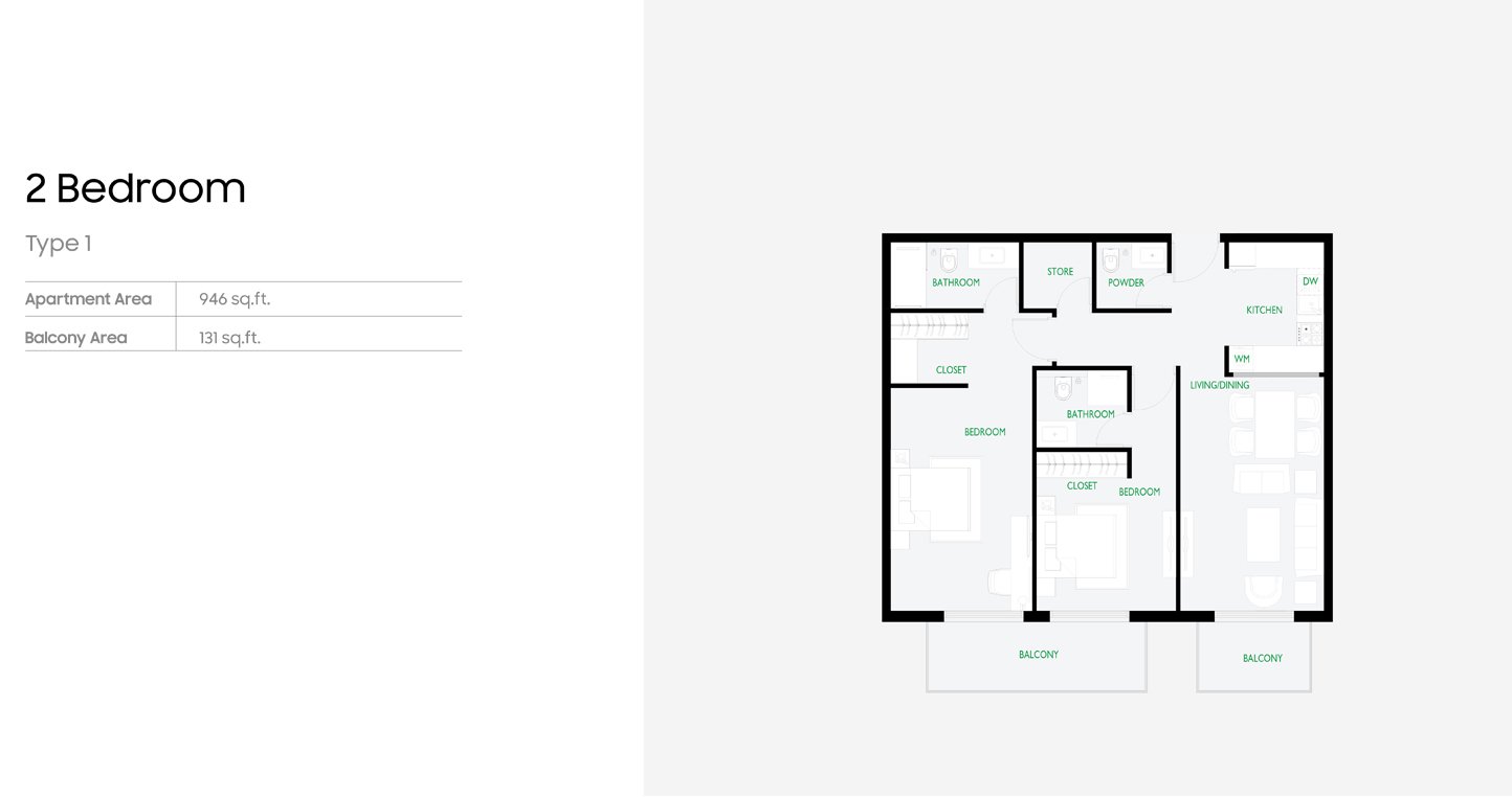 The Community at Motor City Floor Plan