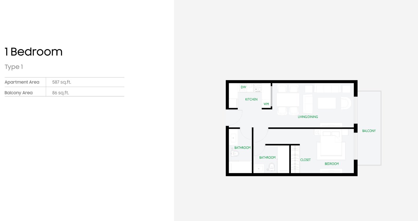 The Community at Motor City Floor Plan