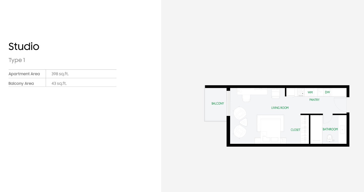 The Community at Motor City Floor Plan