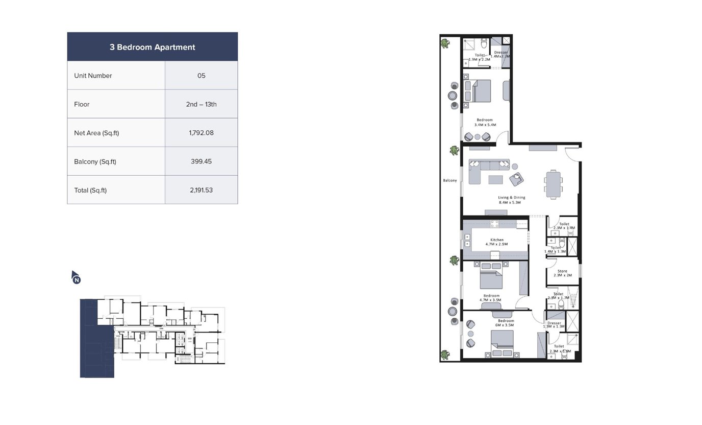 Equiti Arcade Floor Plan
