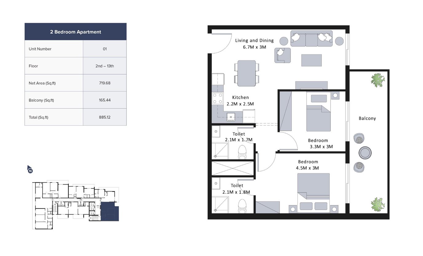 Equiti Arcade Floor Plan