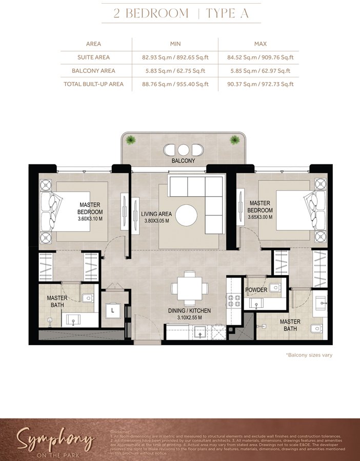 Symphony Floor Plan