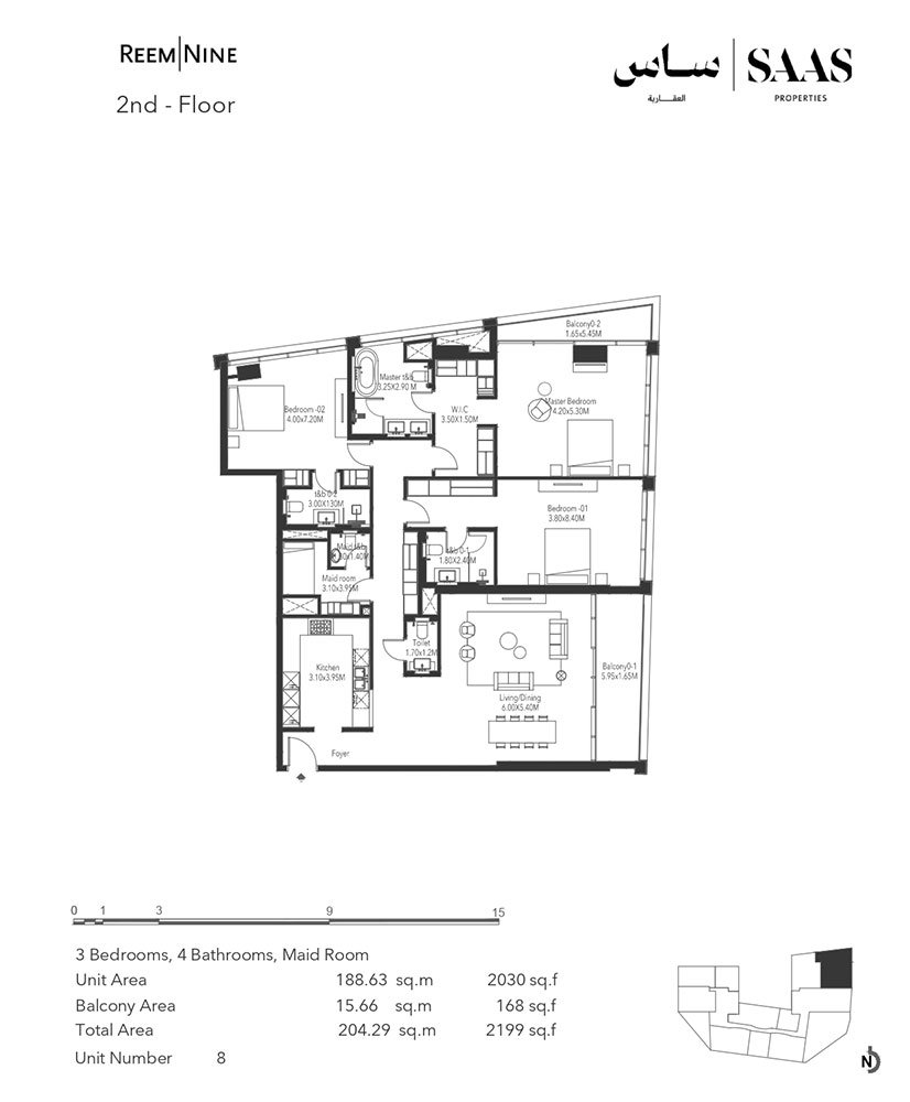 Reem Nine Floor Plan