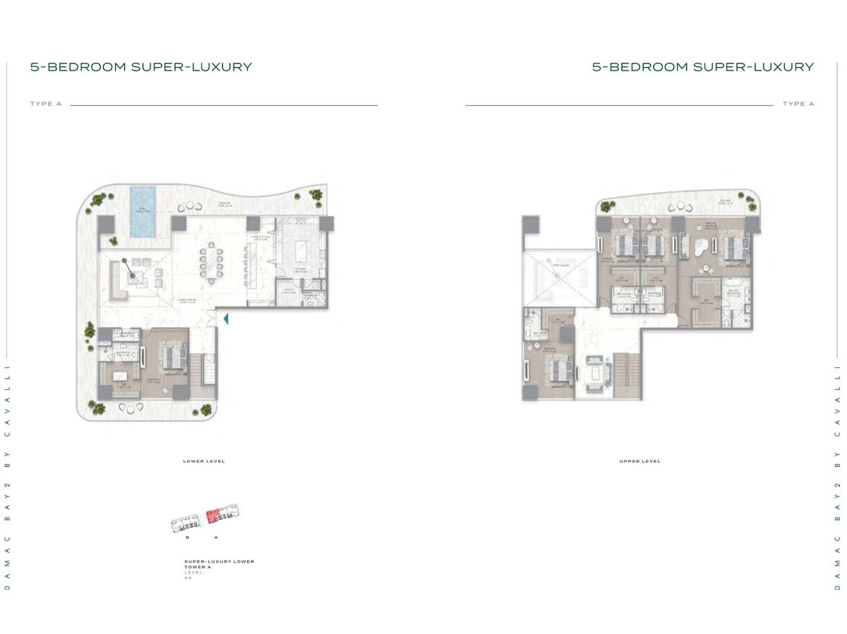 Damac Bay 2 Cavalli Floor Plan