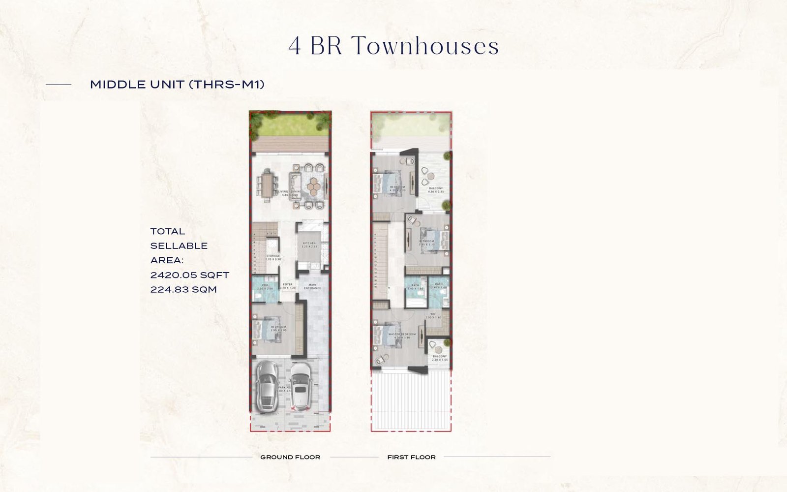 Sage at Damac Riverside Floor Plan
